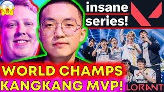 Pros REACT to EDward Gaming WORLD CHAMPS  VCT News