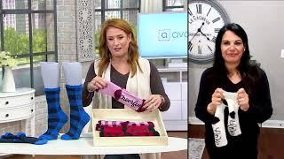 AnyBody Cozy Socks Set of Two on QVC