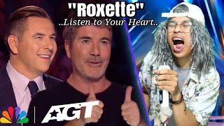 Americas Got Talent Roxettes Song Listen to Your Heart The Judges Are Amazed - America Got talent