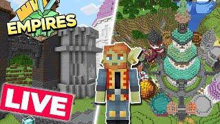 LIVE Empires  BUILDING A TOWER 1.19 Survival Lets Play