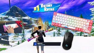 AKKO 3068 Tokyo Keyboard Sounds  ASMR  NEW Chapter 3 Fortnite Full Game Gameplay 240FPS