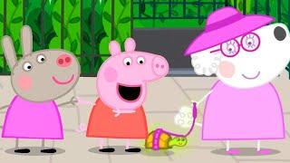 Peppa Pig Official Channel  Peppa Pigs Holiday in Paris with Delphine Donkey