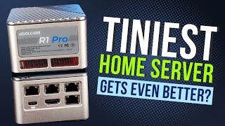 Tiniest home server gets even BETTER? - iKOOLCORE R1 PRO