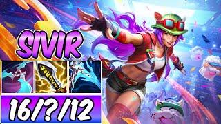 ANN-SIVIR-SARY - SIVIR ADC GAMEPLAY FULL CRIT  Best Build & Runes  League of Legends