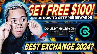 CoinEx Best Crypto Exchange 2024?  EARN FREE $100 just REGISTER and Do Task