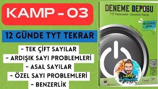 TYT MATEMATİK - GEOMETRİ KAMPI  KAMP 03  ACİL YAYINLARI DENEME DEPOSU  3.GÜN 12 GÜNDE TYT TEKRAR