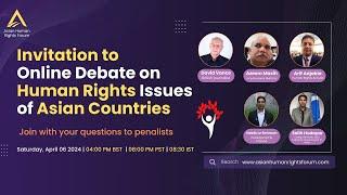Online Debate on Human Rights Issues of Asian Countries  Asian Human Rights Forum