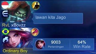 HARD CARRY CARA MAIN NATALIA MENGHADAPI LAWAN YANG JAGO  TOP GLOBAL NATALIA GAMEPLAY - MLBB