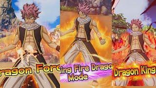 Fairy Tail Game Natsu Dragneel All Attacks + Awakenings