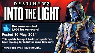 Destiny 2 Into The Light is ALMOST The Perfect Update . . . Review