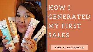 How I Generated my first Sales with Avon  Simple way to get sales for Shy reps