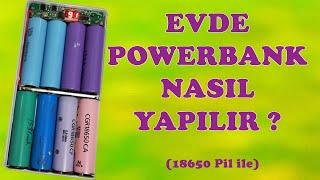 20000 MAH Powerbank Case -How To Make power bank using 18650 battery  diy portable power bank