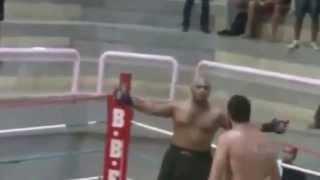 Fighter Tries To Act Tough Gets Knocked Out in Epic Fashion