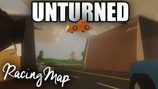 Unturned Map Showcase Race Test84 - Racing Map w Jumps