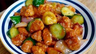 家庭版咕咾肉，非常好吃，简单快手！The home version of sweet &sour pork  is very good simple and fast