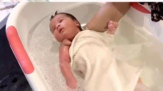 Baby Relaxing Hot Bath