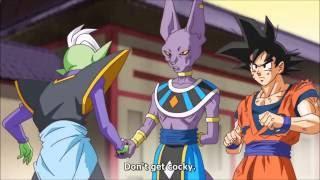 Beerus kills Zamasu HD Sub - Hakai