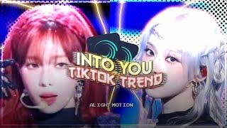 INTO YOU +PRESET ALIGHT MOTION EDIT TIKTOK TREND