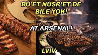  LVİVİN EN İYİ ET RESTORANI  Nusr’et de bu et yok  Gezilecek Yerler