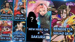 NEW HERO 128 X SAKURA SKILLS BENEDETTA SKIN SQUAD THAMUZ 11.11 SUYOU - MLBB UPCOMING SKIN 2024