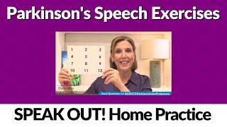 6192023 Parkinsons Speech Exercises SPEAK OUT Lesson 1