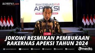 LIVE - Presiden Jokowi Resmikan Pembukaan Rakernas Apeksi Tahun 2024 di Balikpapan