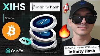 $XIHS - INIFITY HASH TOKEN CRYPTO COIN HOW TO BUY XIHS SOL COINEX GLOBAL MINING BITCOIN RAYDIUM IHS