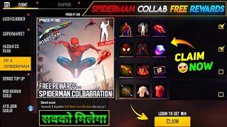 Spiderman colbabration free fire
