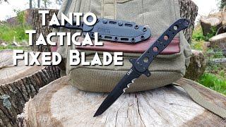 CRKT M16-13FX Kit Carson Tactical Tanto Fixed Blade Overview