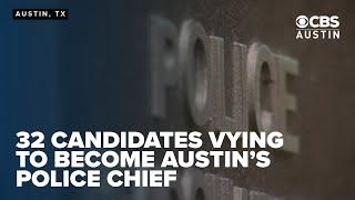 Austin seeks new police chief amid 32 applicants