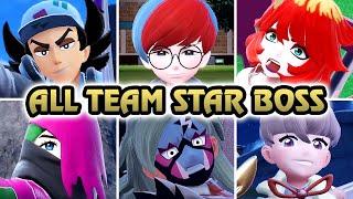 Pokémon Scarlet & Violet - All Team Star Boss Battle