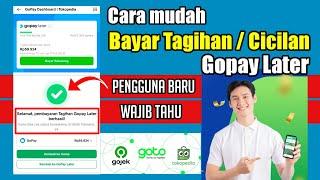 Cara Bayar Cicilan GopayLater di Tokopedia 2023  Limit Bisa Langsung Naik  Aplikasi gojek