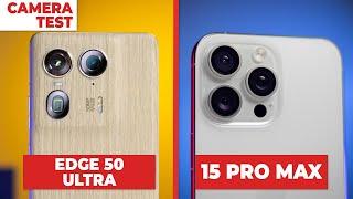 Motorola Edge 50 Ultra vs iPhone 15 Pro Max Camera Test Video Quality Comparison