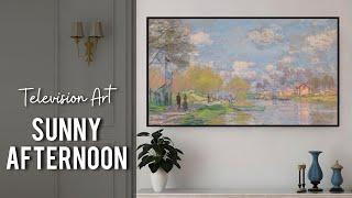 Sunny Afternoon Themed Vintage Art  Turn your TV into Artwork  TV Art Slideshow  Landscape Art