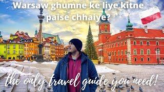 How to travel Warsaw Poland ?  Hindi 