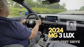 2024 MG 3 LUX SHORT TEST DRIVE