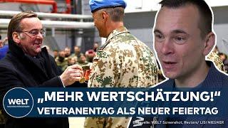 DEUTSCHLAND Neuer Feiertag Veteranentag im Bundestag zur Abstimmung - Stärkung der Bundeswehr