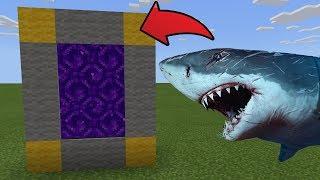 MCPE  How To Make a Portal to the Shark Dimension