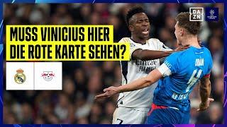 Eiskalter Vinicius Jr. bestraft Leipzig Real Madrid - RB Leipzig 11  UEFA Champions League  DAZN