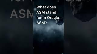 #asm #automaticstoragemanagement #oracleasm