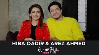 Hiba Qadir & Arez Ahmed  Exclusive Interview   Gup Shup with FUCHSIA