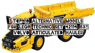 Top 10 Alternative Models for LEGO Technic Set 42114 6x6 Volvo Articulated Hauler