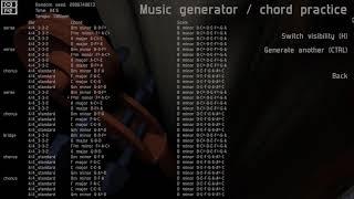 Procedural Music Generator - basic song structure