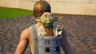 The YODA Backbling Is Secretly Reactive Dagobah Luke BundleYoda Gear Pack Gameplay & Review