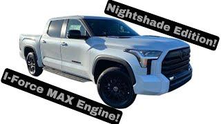 2024 Toyota Tundra Limited Nightshade i-Force MAX 3.4TT V6 POV Test Drive & Review