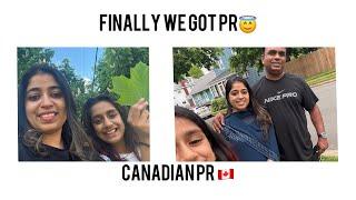 Finally we got Our Canadian PR  PR in 6 months #internationalstudents #canada