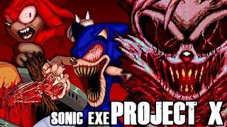 ALL ENDINGS END IN DEATH... SONIC EXE PROJECT X  KNUCKLES UPDATE