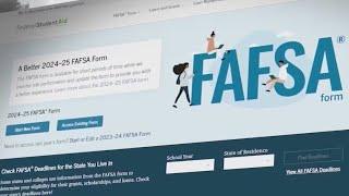 FAFSA problems lead to fewer college applications