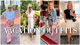 Summer Vacation Outfits  What I Wore in Palm Beach Florida