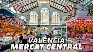 VALENCIA  Probando 10 COMIDAS del MERCADO MÁS GRANDE DE EUROPA  MERCADO CENTRAL